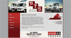 Desktop Screenshot of abbotttruck.com